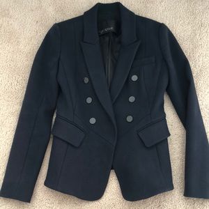 Yigal Azrouel navy wool blend blazer (never worn)